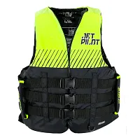 Жилет удерживающий JetPilot Helium F/E Nylon Vest Black Yellow 2026