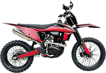 Мотоцикл кроссовый BSE T4 New Red