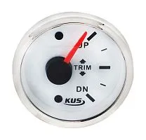 Прибор контроля угла наклона двигателя (trim) 160-10 Ом KUS/Tainor белый Mercury 