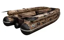 Лодка надувная ПВХ SibRiver Allaska-Drive 360 Lux (Камуфляж лес)