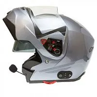 Шлем модуляр GSB G-339 Grey Met 2021 