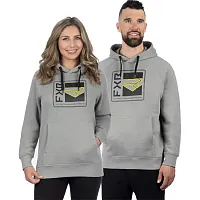 Толстовка FXR Broadcast Grey Heather Black 2025