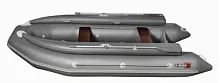 Лодка надувная ПВХ X-River ROCKY 375 фальшборт (Серый)