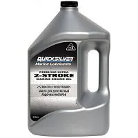 Масло Quicksilver Premium Ultra 2Т для ПЛМ синтетическое моторное 4л 