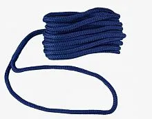 Трос швартовый с огоном 14мм х 10,67м нейлон синий Skipper