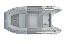 Лодка надувная ПВХ Баджер Heavy Duty 370 AL (Серый)