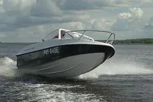 Мотолодка Афалина 460 (Белый + черный)