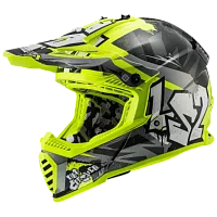 Шлем кроссовый LS2 MX437 FAST CRUSHER 2024