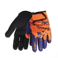 Перчатки DRAGONFLY Cross Orange Ultramarine 2024