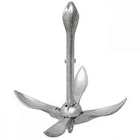 Якорь Универсальный Кошка 8 кг оцинкованная сталь СIM раскладывающийся 