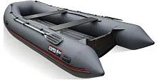 Лодка надувная ПВХ Хантер 390 (Серый)