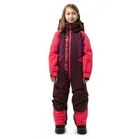 Комбинезон детский утеплённый DRAGONFLY Junior Gravity Prple Brown 2024