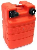 Бак топливный переносной Экстрим 24л. с коннектором Skipper