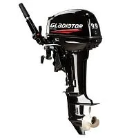 Мотор лодочный подвесной Gladiator G9.9FHS (Б/У)