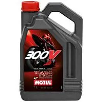 Масло Motul 300V 4T FACTORY LINE 15W50 DE 4L (для мотоцикла)
