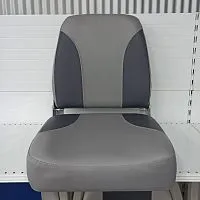 Кресло мягкое раскладное Патриот (серый-темно-серый)