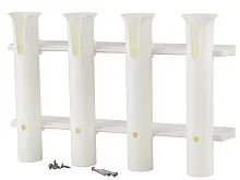 Держатель удилища 4 стакана (белая)