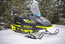 Миниснегоход Бурлак Азимут 20 л.с. (Черный)