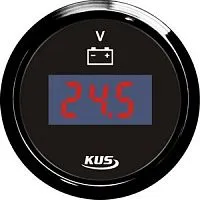 Прибор контроля напряжения (вольтметр) 8-32V KUS/Tainor черный 