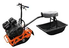Мотобуксировщик компактный БЕЛКА 2, 10 л.с., вариатор, фара