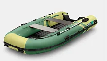 Лодка надувная ПВХ Gladiator E 420S (Зелено-оливковый)