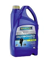 Масло RAVENOL 4Т 10W-30 для ПЛМ Полусинтетическое моторное 5л 