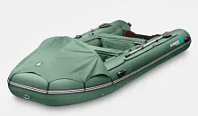 Лодка надувная ПВХ Gladiator E 450PRO (Зеленый)