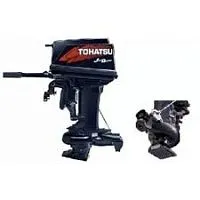 Мотор лодочный подвесной Tohatsu 2-х тактный M 50 D2 L JET Outboard Jet SS