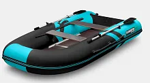 Лодка надувная ПВХ Gladiator B 330 (Черно-бирюзовый)