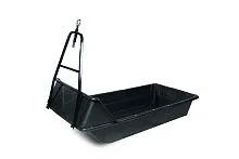 Сани-волокуши для мотобуксировщика "Бурлак" 2500*540*850 с обтекателем черный 
