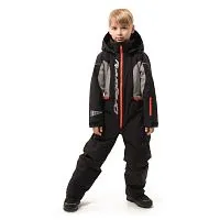 Комбинезон детский утеплённый DRAGONFLY Junior Gravity Black Grey 2024