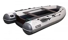 Лодка надувная ПВХ SibRiver Хатанга PRO 390 НДНД Фальшборт (Камуфляж cifra)