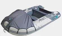 Лодка надувная ПВХ Gladiator D 450AL (Черно-бирюзовый)