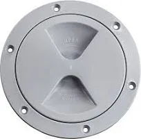 Лючок палубный 102 мм (серый)