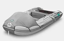 Лодка надувная ПВХ Gladiator C 400AL (Светло-темносерый)