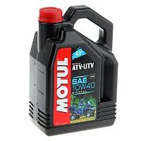 Масло Motul 4Т 10W-40 Минеральное моторное 4л (для квадроцикла)
