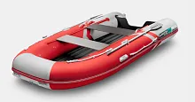 Лодка надувная ПВХ Gladiator E 450S (Красно-белый)