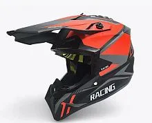 Шлем кроссовый RH127 Matt Black Orange 2025