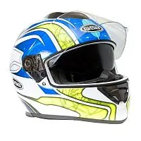 Шлем интеграл GSB G-350 Blue Yellow 2022 