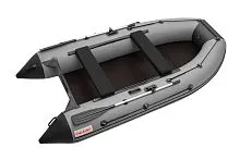 Лодка надувная ПВХ ROGER Hunter 3200 (Серый с черным)