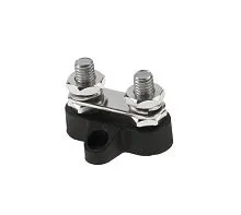 Клемма штифт двойная черый