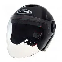 Шлем открытый GSB G-249 Black Glossy 2024