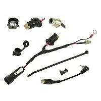 Проводка подключения подогрева визора шлема/сумки к снегоходу BRP Ski-Doo/Lynx SPI