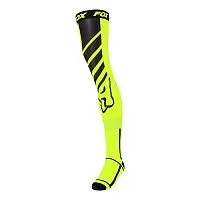 Чулки FOX Mach One Knee Brace Sock Flow Yellow 2021 