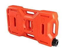 Канистра топливная экспедиционная 10 л красная (пластик) Экстрим+