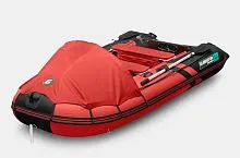Лодка надувная ПВХ Gladiator C 330AL (Красно-черный)