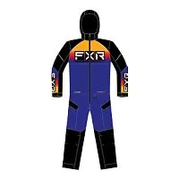 Комбинезон детский утеплённый FXR Recruit Black/Anodized 2024