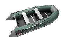 Лодка надувная ПВХ ROGER Hunter Keel 3500 (Зеленый с серым)