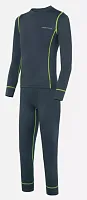 Термобельё детское FINNTRAIL Dino Dark Grey Lime 2026