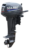 Мотор лодочный подвесной SEA-PRO 2-х тактный T 15S